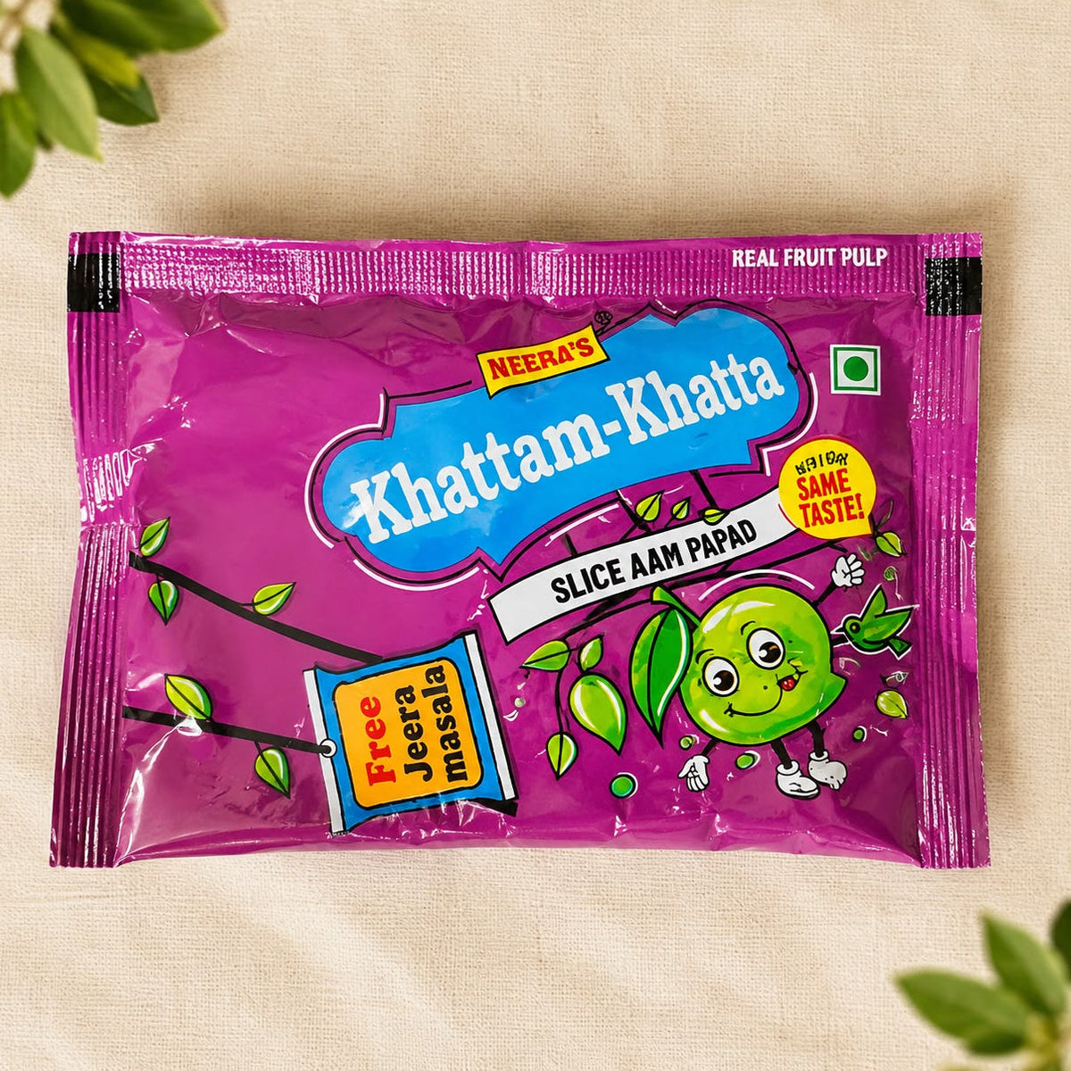 Khattam Khatta (Slice Aam Papad) | Pack of 20 | Tongue Twister Junction