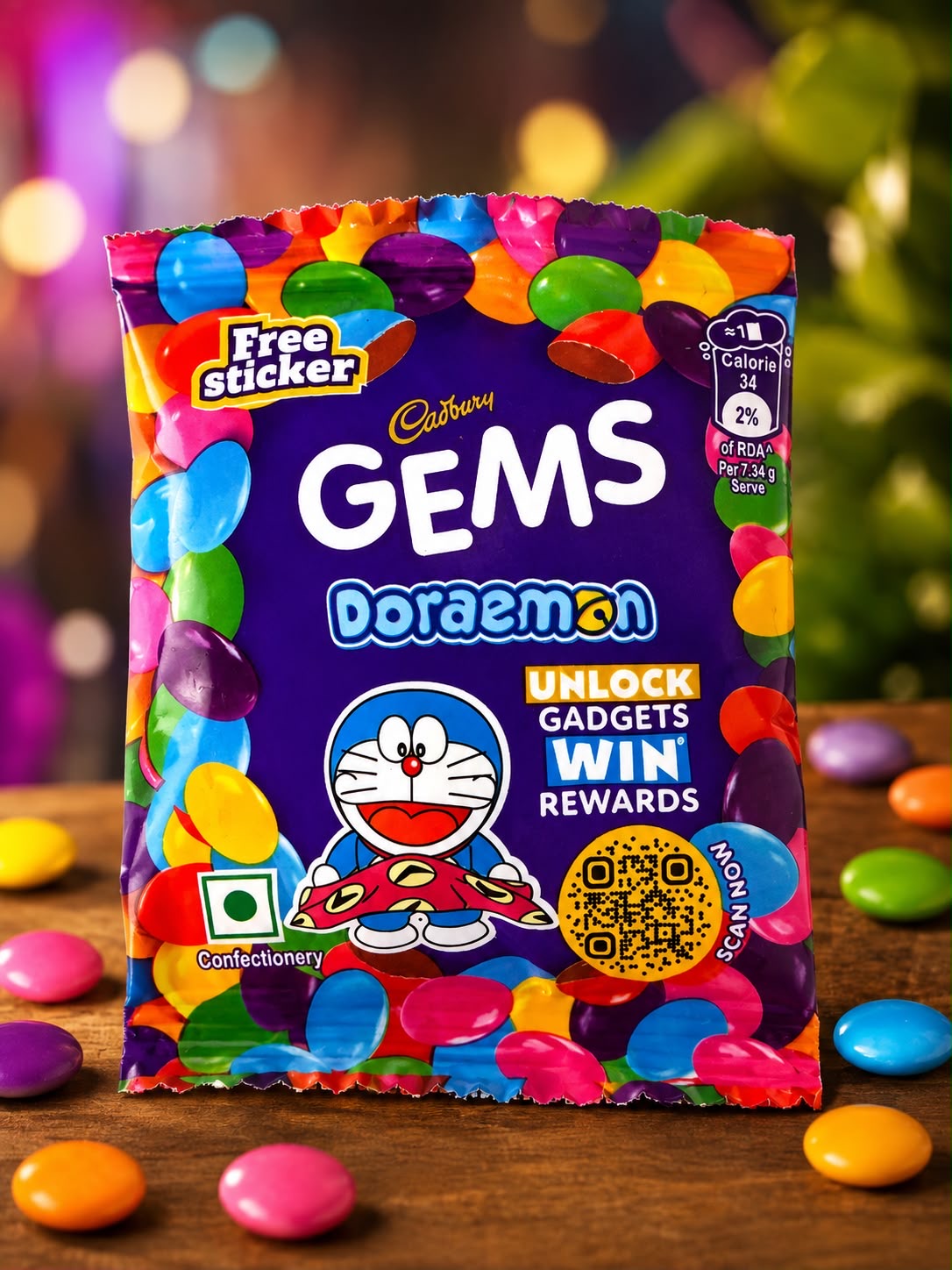 Cadbury Gems | Pack of 5 | Tongue Twister Junction